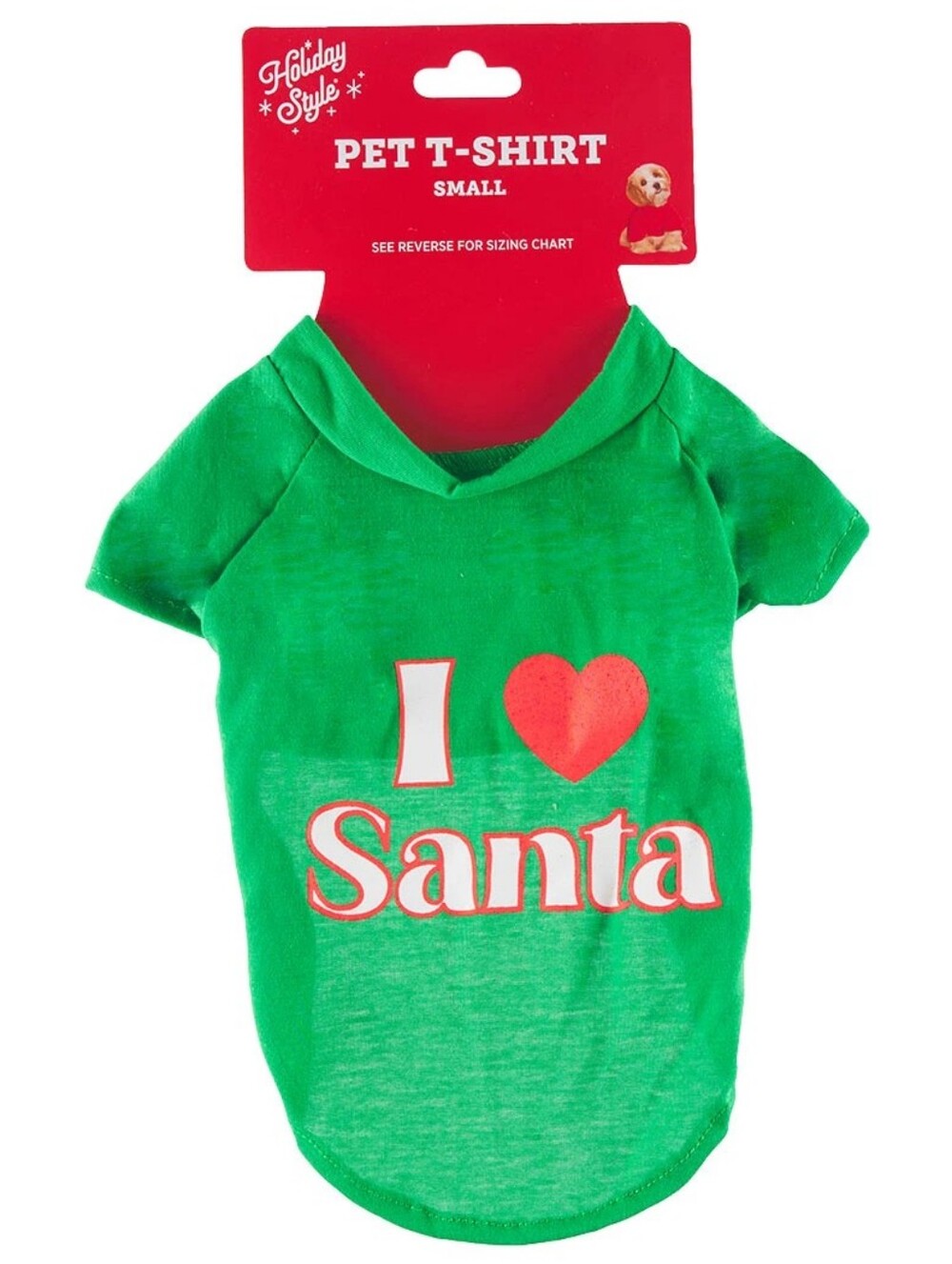 I ❤ Santa Pet Tee